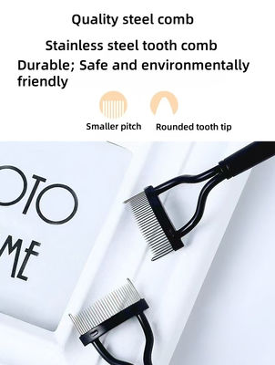 acheter Peigne et brosse à cils et sourcils en acier inoxydable pour cosmétiques online manufacture