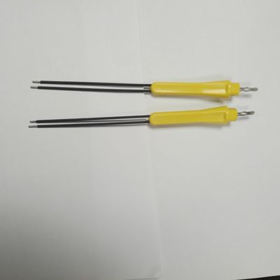 Buy 304 Stainless Steel Bipolar Needle Electrode Plastic Slip Resistant online manufacture