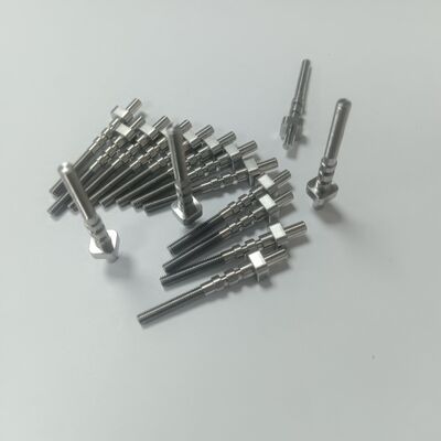 Buy 316L Stainless Steel Round Bar for Precision Threading and Long Slender Shafts in Medical Machining Parts online manufacture