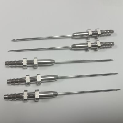 Buy 304 316L Stainless Steel Tube Precision Laser Cutting Milling Side Hole Needle online manufacture