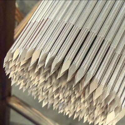 316l Stainless Steel Capillary Variable Diameter Head Expansion And Contraction Sandblasting Marking