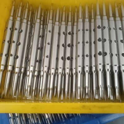 420j2 Stainless Steel Long Axis Side Hole Thread Cnc Milling Spare Parts