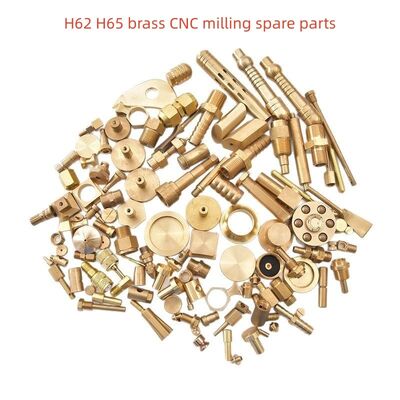 Non Standard Customized H62 H65 Brass Cnc Milling Automotive Medical Metal Parts