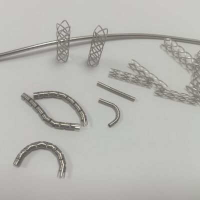 Laser Cutting Of 304 316l Stainless Steel Capillary Snake Bone Cardiovascular Stent